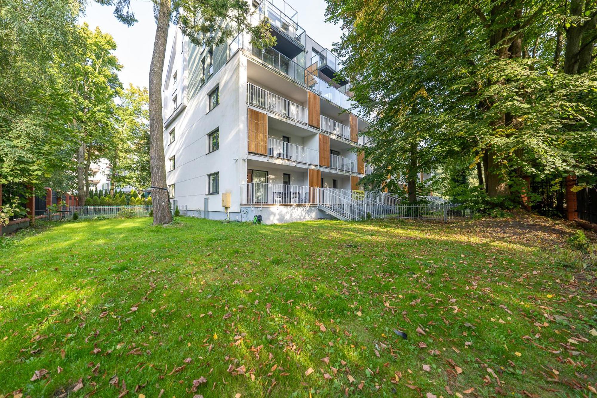 Apartamentyprzymorzu 010 Z Basenem Tarasem I Ogrodkiem Kołobrzeg Kültér fotó